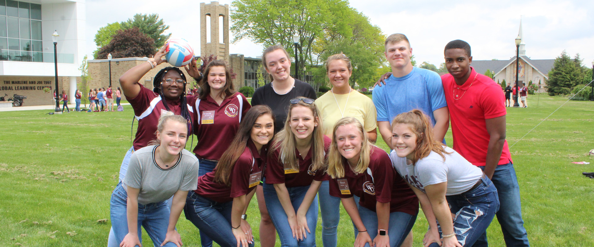 Students on the Quad