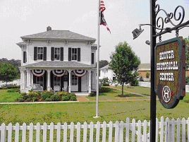 Exterior view of the Hoover Historical Center